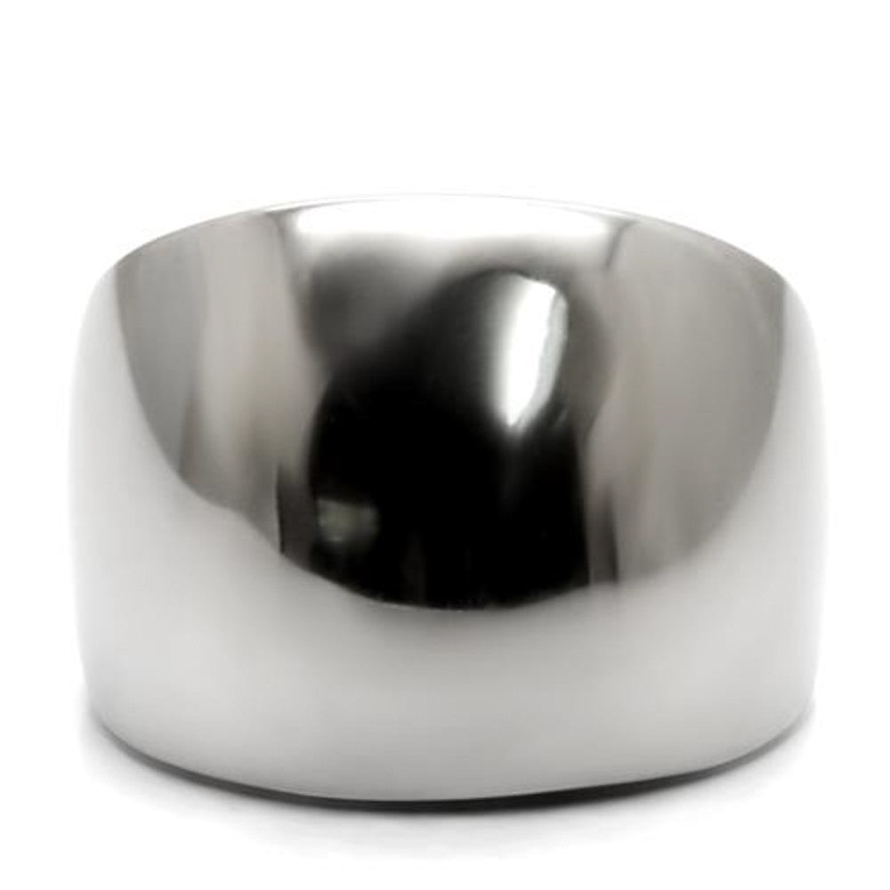 ARTK034 Stainless Steel High Polished Classic Tapered Band Fashion Ring Women's Size 5-10